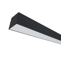LED PROFILES FOR SURFACE MOUNTING S48 24W 6500K 1200MM BLACK                                                                                                                                                                                                   