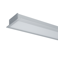 LED PROFILES RECESSED MOUNTING S48 20W 4000K 1000MM GREY                                                                                                                                                                                                       