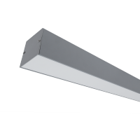 LED PROFILES FOR SURFACE MOUNTING S77 48W 6500K 1200MM GREY                                                                                                                                                                                                    